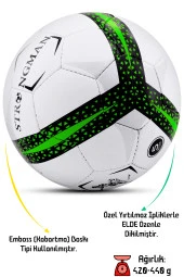 Telvesse Futbol Topu Profesyonel El Dikişli Ultra Dayanıklı Sert Zemin Halı Saha Topu 099 No:5 - 2