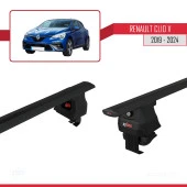 Renault Clio V 2019 ve Sonrası ile uyumlu ACE-4 Ara Atkı Tavan Barı SİYAH - 4