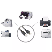 1.5 M Usb Yazıcı Kablosu Usb 2.0  Yazıcı Tarayıcı Kablosu - 5