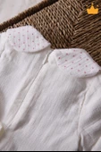 Babydola Müslin Kız Bebek Bayramlık Uzun Kollu Elbise 15178 - 5