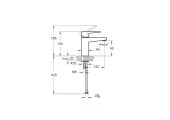 Artema Root Square Lavabo Bataryası S A42732 - 3