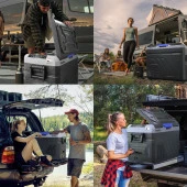 Coolist CLK60 12/24Volt/220Volt 60 Litre Kompresörlü Oto Buzdolabı/Dondurucu thumbnail 4