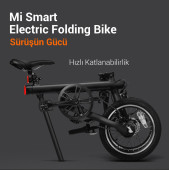 Smart Akıllı Elektrikli Katlanabilir Bisiklet - 4