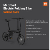 Smart Akıllı Elektrikli Katlanabilir Bisiklet - 7