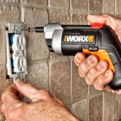 WORX WX252 4Volt/1.5Ah. Li-ion Şarjlı Tornavida + 10 adet Bits Uç thumbnail 10