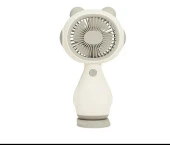 Mini El Fanı Usb Şarjlı Taşınabilir 3 Kademeli Figürlü Ergonomik Tasarımlı Vantilatör - 4