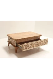 kolexonline Akıllı Açılabilir Sehpa 3 Kademeli Çekmeceli Ayaklı thumbnail 2