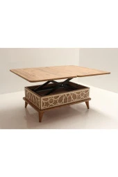 kolexonline Akıllı Açılabilir Sehpa 3 Kademeli Çekmeceli Ayaklı thumbnail 3