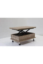 kolexonline Akıllı Sihirli Sehpa 3 Kadameli Tekerli Alaska thumbnail 1