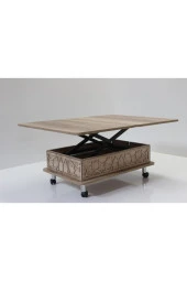 kolexonline Akıllı Sihirli Sehpa 3 Kadameli Tekerli Alaska thumbnail 2