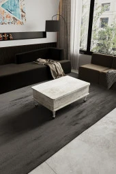 kolexonline Nino Akıllı Sehpa Tekerli Ayaklı Yemek Masası Çalışma Masası Antik Beyaz Renk thumbnail 3