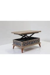 kolexonline Akıllı Sihirli Sehpa 3 Kadameli Ayaklı Alaska Mavi thumbnail 1