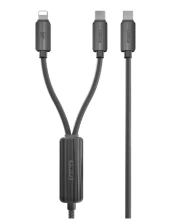 Peeq Earldom EC-IC01 1.2M Type-C ve Lightning 2in1 PD Hızlı Şarj Kablosu - 1