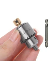 Depolife Motor Için Anahtarlı Mandrel 3 Çeneli 5mm Mil Çaplı Mandren Okul Proje Uygulama Matkap Uçlu - 1