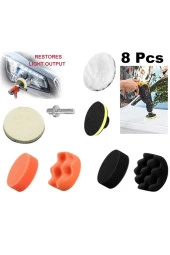 Autokit Oto Kaporta Boya Polisaj Seti + Pasta Cila Kir Çıkarma Araç Temizlik Seti - 3