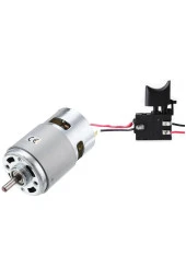 Depolife Rs 775 Dc Motor 14.4v 3000 Rpm Ve Elektronik Hız Kontrol Tetik Seti Cnc Uygulama Proje Ödev - 1