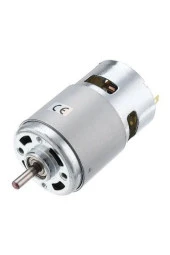 Rs 775 Dc Motor 14.4v 3000 Rpm Sogutuculu Bilyalı Motor (12V - 36V) Cnc Uygulama Proje Ödev - 1