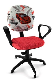 Depolife Çocuk Odası Ders Çalışma Ofis Koltuğu Amortisörlü Tekerlekli Faaliyet Sekreter Bilgisayar Sandalyesi thumbnail 1