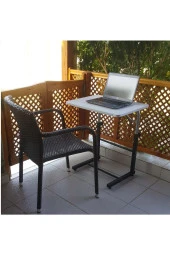 Depolife Akrobat Yan Sehpa Notebook Laptop Bilgisayar Masası Yükseklik Ayarlı - 2