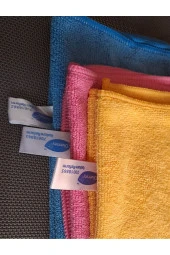 Diversey Solare Microfiber Cam Bezi 3lü set 40X40cm Diversey solare reform 3 Adet - 2