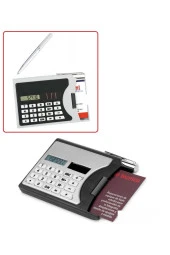 Depolife Hesap Makinesi Kalem Kartvizitlik 3lü Fonksiyonlu Promasyon Reklam Şirket Logo Basma Müsait 100 Lü thumbnail 2