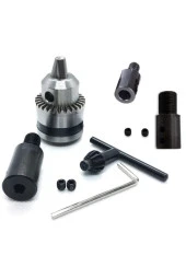 Depolife 10mm Mandren Otomatik Mandrel Okul Proje Ödev Hobi Uygulama 5mm-8mm-10mm Motora Bağlama Kaplin - 1