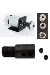 Depolife 3/8mm Kaplin Vida Seti Okul Proje Ödev Hobi Uygulama Motor Mandren Için 5mm-8mm-10mm Mil 3 Adet - 3