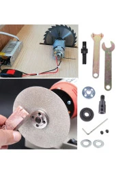 Depolife 8mm Motor Kaplini Ve Matkap Için 2li Disk Bağlama Adaptör Aparat Seti Okul Proje Ödev Uygulama Arge - 2