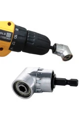 Depolife Köşe Vidalama Delme Kör Nokta Aparatı 1/4 Hex Matkap Adaptörü Kısa Kuyruk Altıgen Bits Girişli thumbnail 1