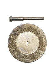 Paltava CTN Elmas Kesme Diski 30 Mm 4 Parça 2 Adet Disk 2 Adet Saplama Dremel Uyumlu Kesici Elmas Disk - 1