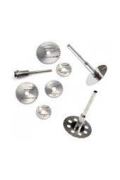 Depolife 10 Lu Dremel Proxxon Için Ahşap Metal Cam Kesme Mini Disk Seti - 1