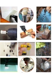 Depolife Cam Beton Asfalt Kaya Mermer Granit Fayans Yüzeyler Için Delme Pancı 8mm - 2
