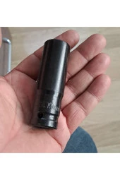 Depolife Somun Sökme Sıkma Torklu Makine Için 19mm Lokma Anahtar Ağır Hizmet Boru Lokma Bijon - 3