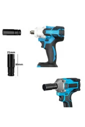 Depolife Somun Sökme Sıkma Torklu Makine için 21mm lokma anahtar Ağır hizmet boru lokma 1/2 to 22mm - 3