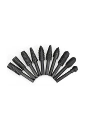 Depolife 2 Yıl Ahşap Oyma Törpü 10 Parça Şekillendirme Matkap Uç Seti 10 Parça thumbnail 1