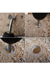 Aladdin Shop Menteşe Açma Ucu 35 Mm Menteşe Yuvası Açma Mum Yuvarlak Delme Panç thumbnail 3