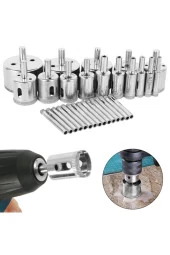 Toolings 8 Mm Elmas Kaplı Cam Fayans Mermer Delme Matkap Panc Ucu thumbnail 2