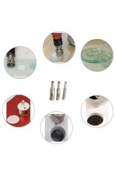 Cam Fayans Mermer Granit Porselen Delme Pancı Boru Tipi Elmas Karot Uç 12mm 14mm 16mm 18mm(4LÜ) thumbnail 2