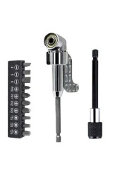 Matkap Için Vidalama Uç Seti Altıgen Hex Köşe Kör Vidalama Aparatı Hızlı Bits Değiştirme Adaptörü thumbnail 1