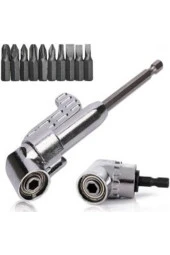 Depolife Matkap Için Vidalama Uç Seti Altıgen Hex Köşe Kör Vidalama Seti 12 Parça Köşe Sıkma thumbnail 1