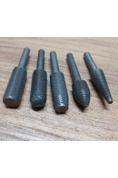 Depolife Rotary Bur Matkap Uçlu Eğe Seti 5 Li Takim Ahşap Metal Eğe Seti Ince Dişli - 3