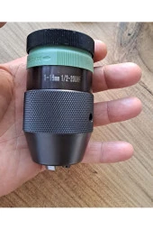 1/2 mandnren 1-13mm kilitlemeli anahtarsız mandren kilitli metal anahtarsız thumbnail 3