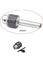 Depolife 1.5-13mm B16 Mandren Konik Matkap Aynası Çelik Anahtarlı Mandiren - 1