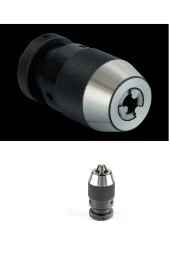 Depolife 3/8 mandnren 1-10mm kilitlemeli anahtarsız mandren kilitli metal anahtarsız thumbnail 2