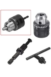 Depolife hex adaptörlü matkap mandreni 1/4 altıgen şaftlı 10mm 3/8 anahtarlı metal mandren anahtarlı thumbnail 2