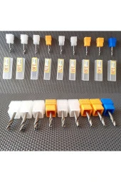 Depolife Kalıpçı Tornacı Delme Cnc Router Karbür Uç Seti 3.20mm 3.40mm 3.50mm 3.60 Carbide Matkap Uç Seti 4lü thumbnail 3