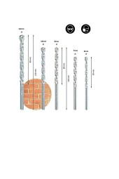 Depolife Beton Duvar Delme Matkap Uç Seti 5 Parça Elmas Delme Ucu Seti thumbnail 1