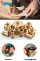 Depolife 38 Mm Granit Mermer Fayans Beton Taş Delme Panç Spiral Avuç Taşlama Matkap Uyumlu Uç M14 Aparat thumbnail 2