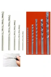 Depolife Beton Duvar Delme Matkap Uç Seti 5 Parça Elmas Delme Ucu Seti thumbnail 2