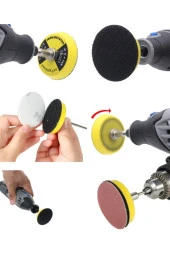 Depolife Dremel Proxxon Uyumlu Benzeri Gravür Makinası Için 5cm Çırt Taban Zımpara Seti 60 Adet Zımparalı Set thumbnail 2